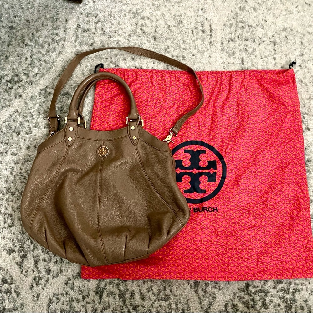 Tory Burch Brown Leather Women's Bag